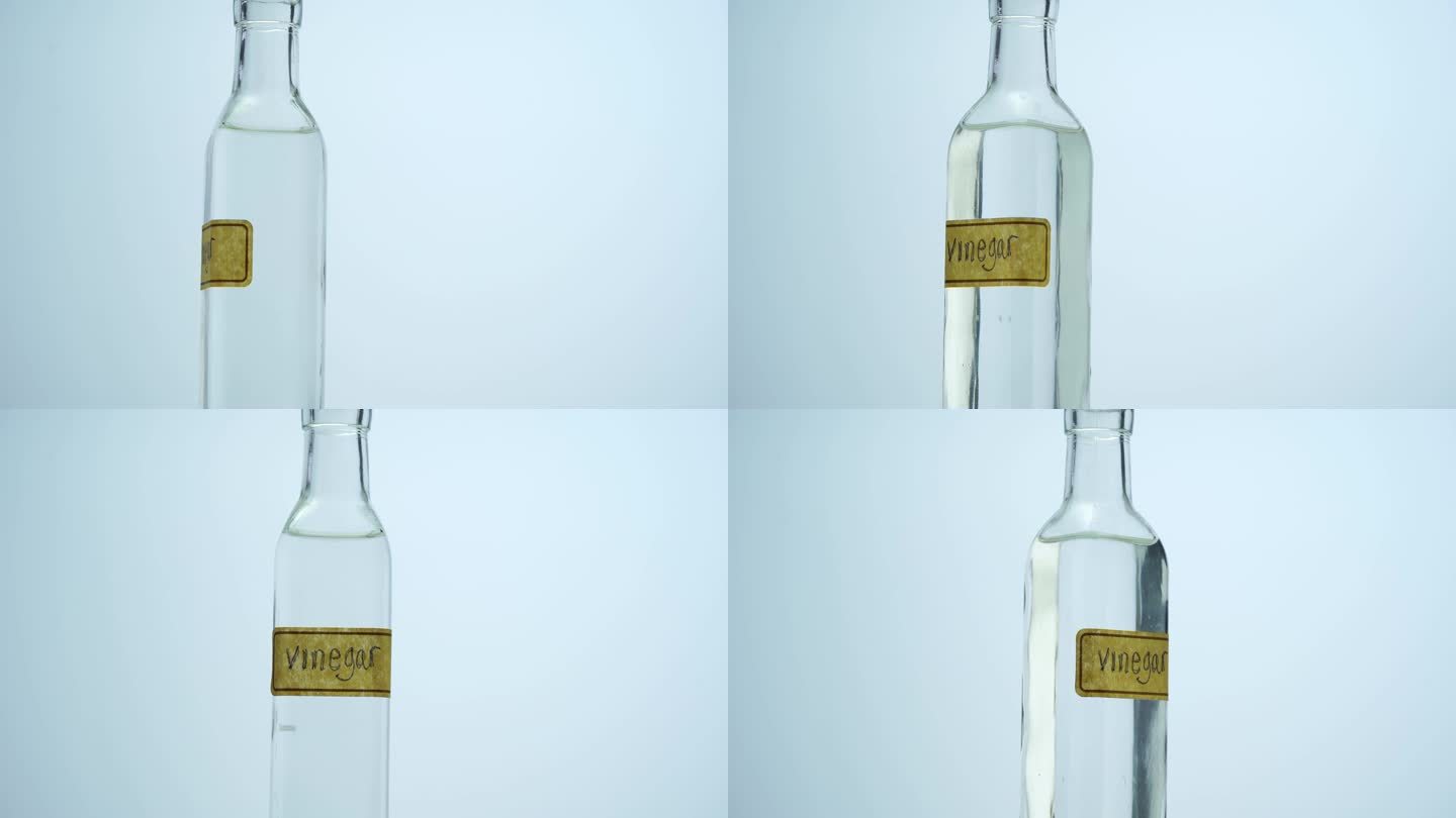 一瓶白醋玻璃瓶灌装瓶装