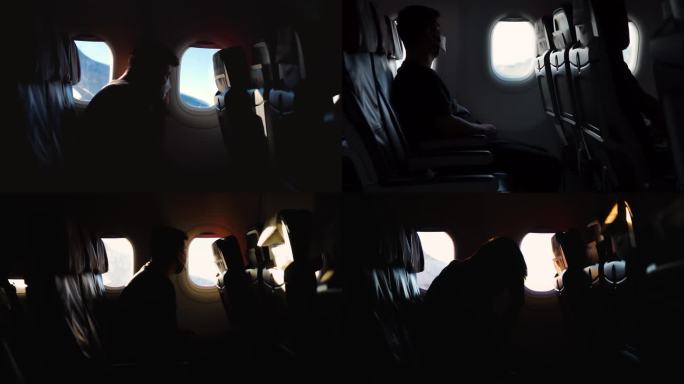 飞机上孤独的乘客
