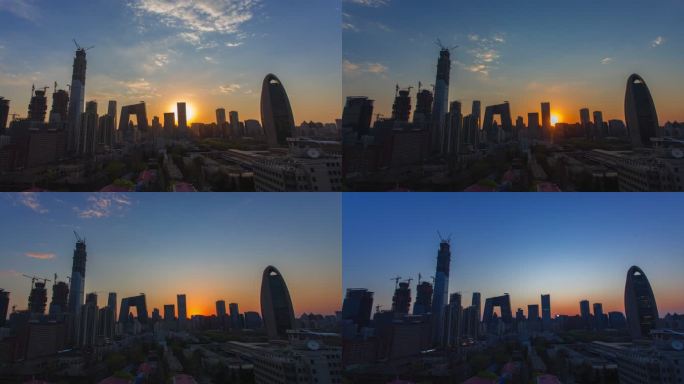 大气恢弘北京地标宣传片素材