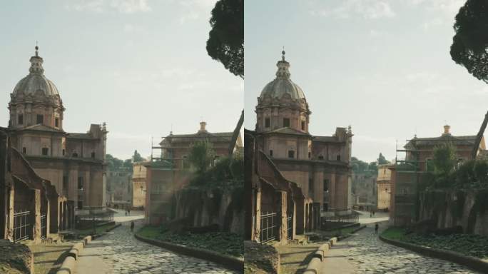 罗马风光：罗马论坛之路