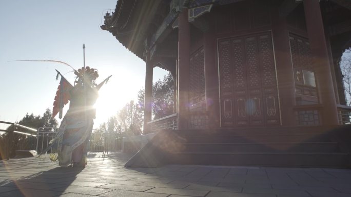 北京京剧 刀马旦 景山顶 全景