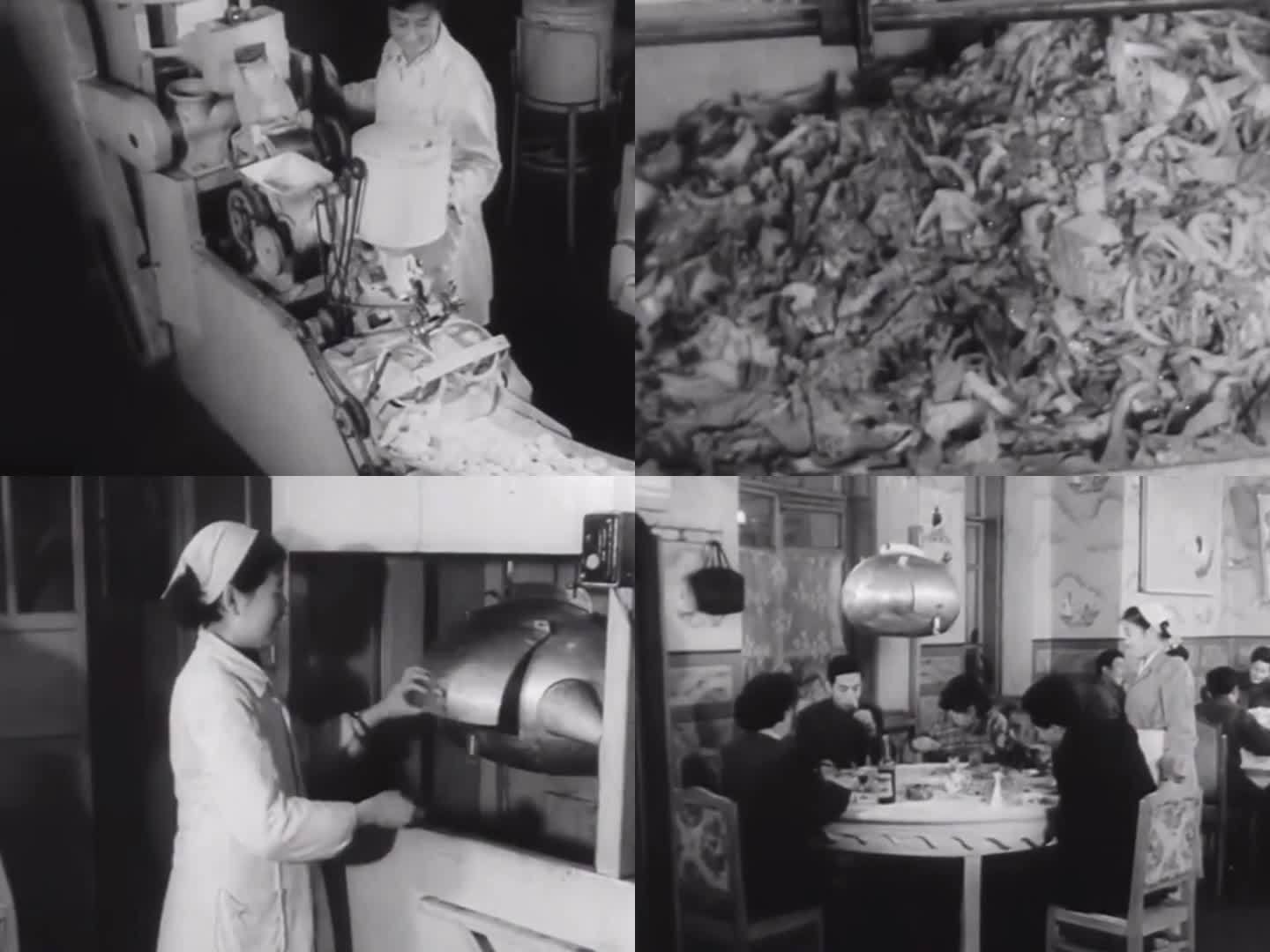 1961年北京机械化餐厅
