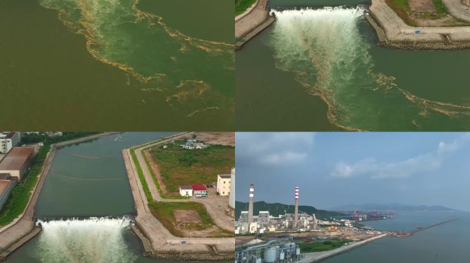废水污染工业废水排放偷排废水河流污染