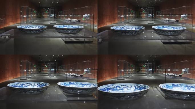 景德镇御窑博物馆珍藏精美的陶瓷艺术品