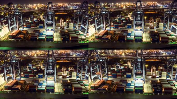 商业物流和集装箱货船运输、物流进出口和夜间运输业活动