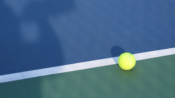 网球特写空镜头4k 有氧运动