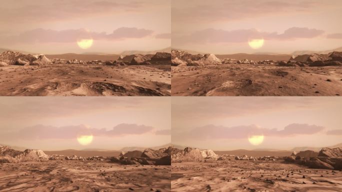 火星上的落日科技认知发现