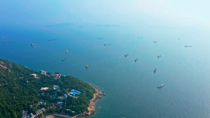 海洋海岛礁石海边