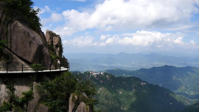 超清，最晴朗的天气拍九华山，远眺风光