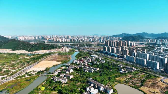 台州路桥区大景航拍