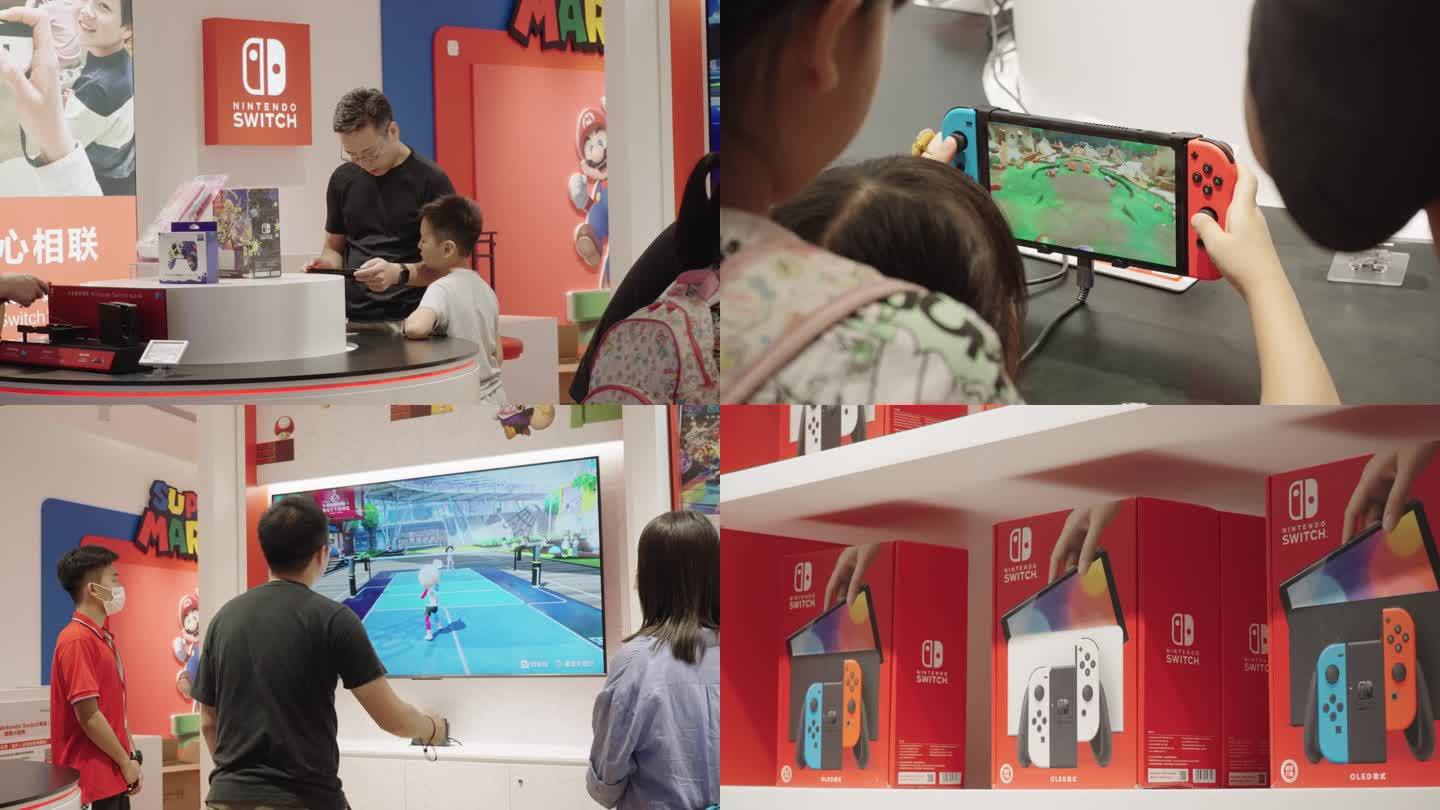 任天堂Switch游戏机展厅试玩4k