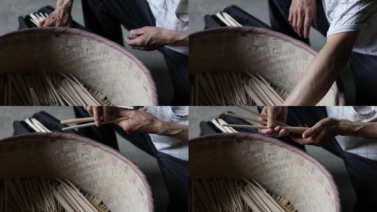 精致筷子  制作筷子竹篮子框小木棍加工厂