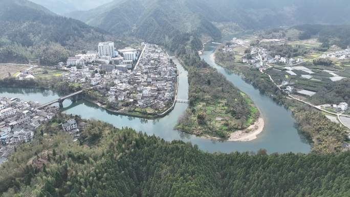 黄山溪口镇风景