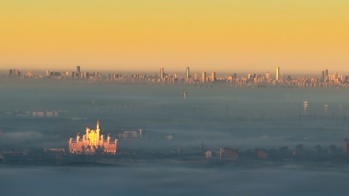 沈抚示范区 热高乐园 晨曦