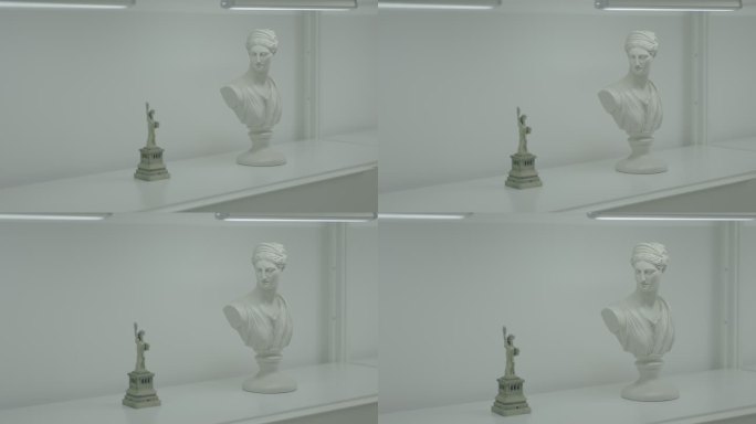 艺术品展览自由女神雕塑ARRL4k源素材
