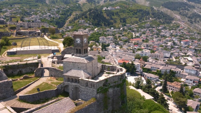 Gjirokaster阿尔巴尼亚古镇