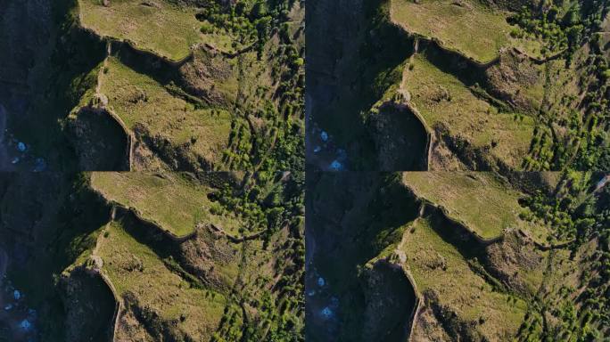 山西大同阳高守口堡明长城风光航拍