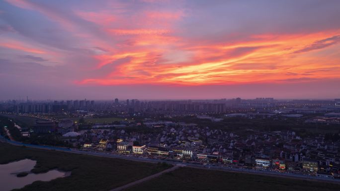 金山嘴日落