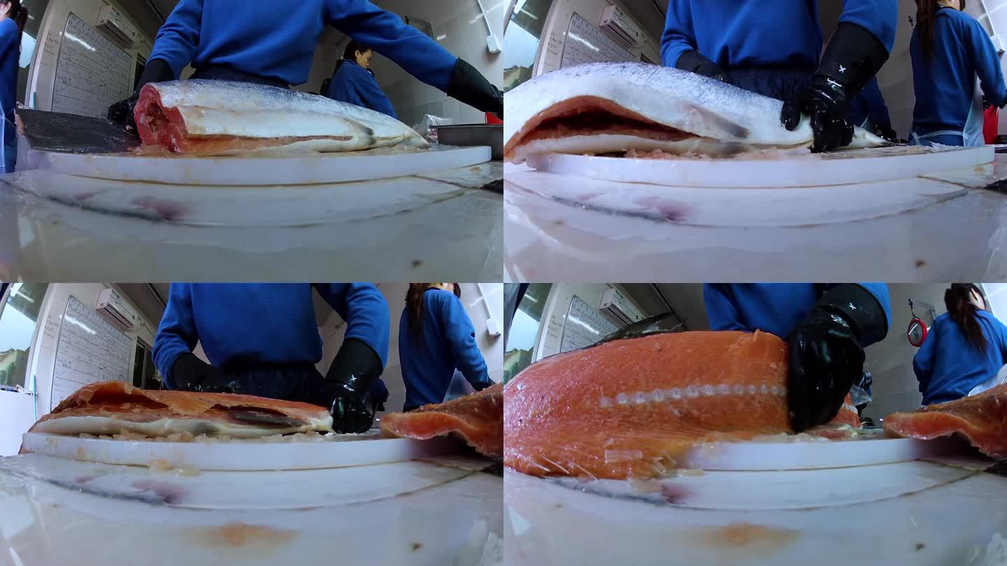 鱼肉分割 食材处理 营业准备 餐饮服务