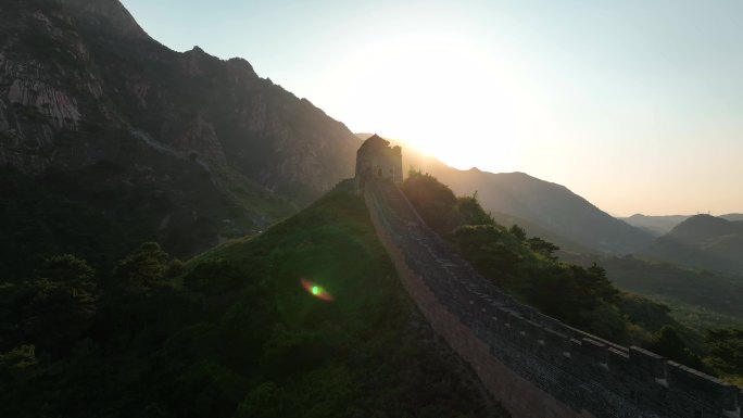 长城 群山 关塞 要塞 九门口 烽火台