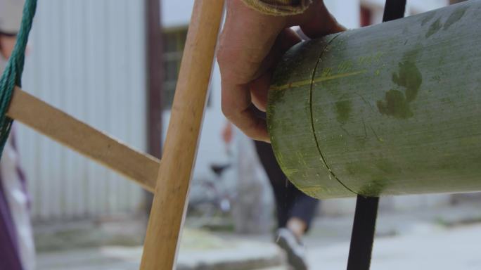 传统工艺 手工艺品 竹子加工 民间匠人