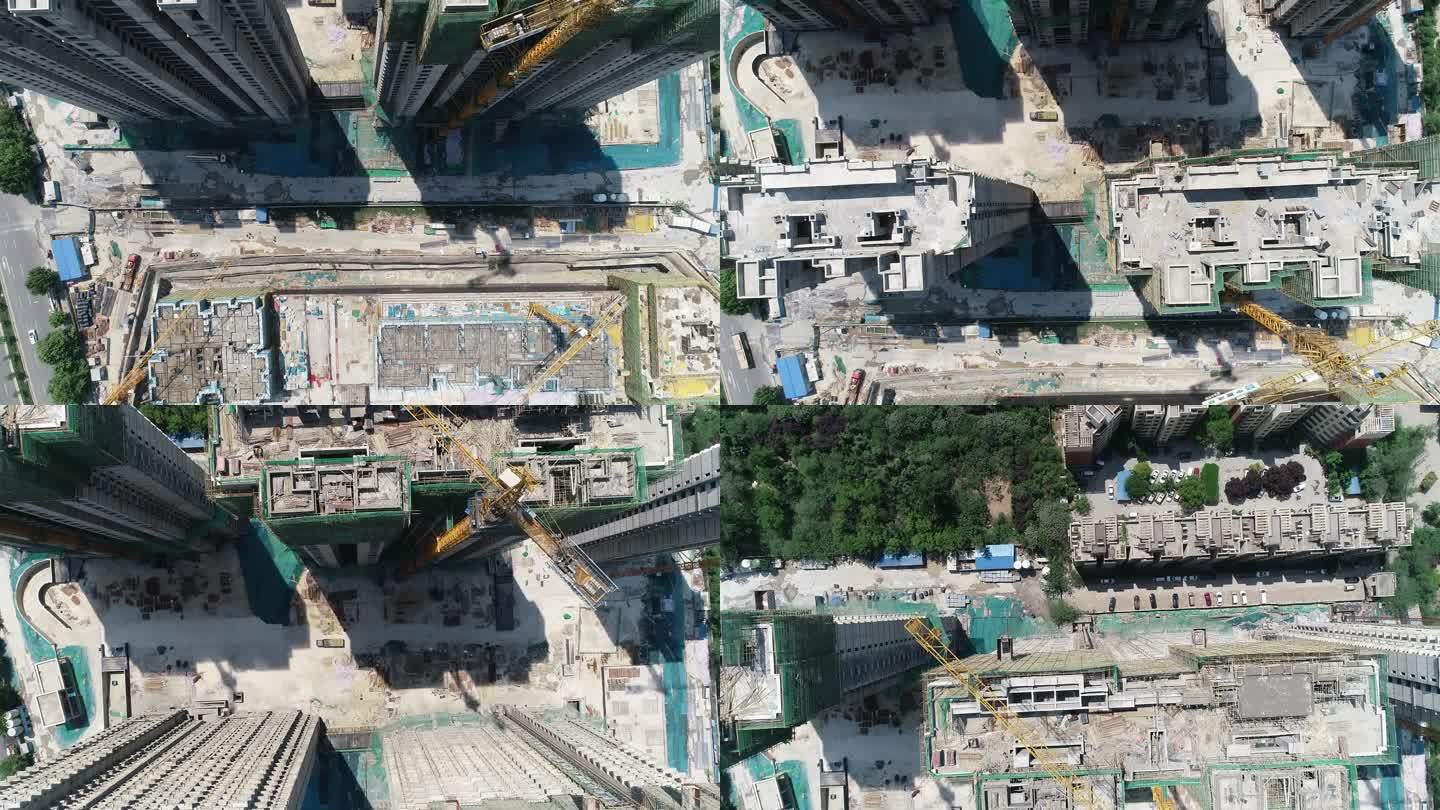 房地产小区楼盘建筑工地烂尾楼城市建设5