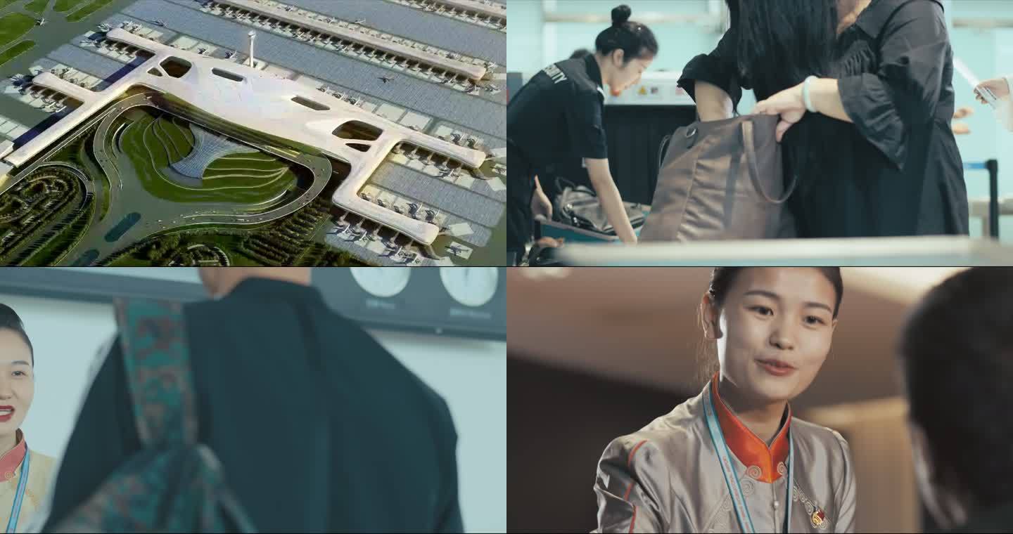 武汉天河机场4K原创高清视频