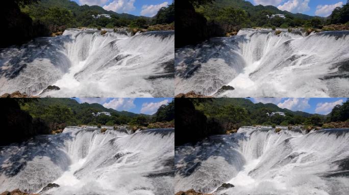 贵州安顺黄果树 天星桥景区银链坠潭