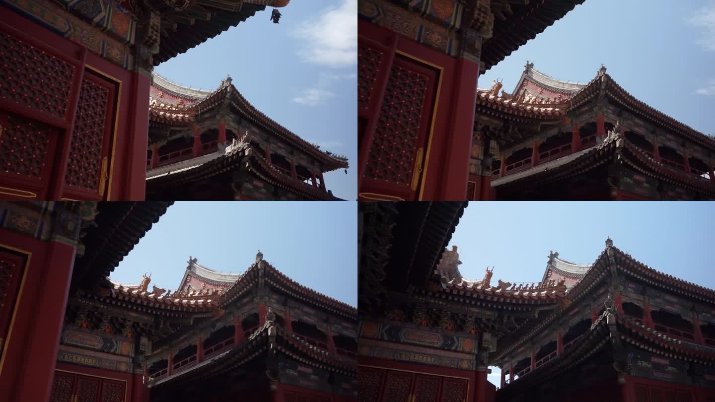 古建房檐