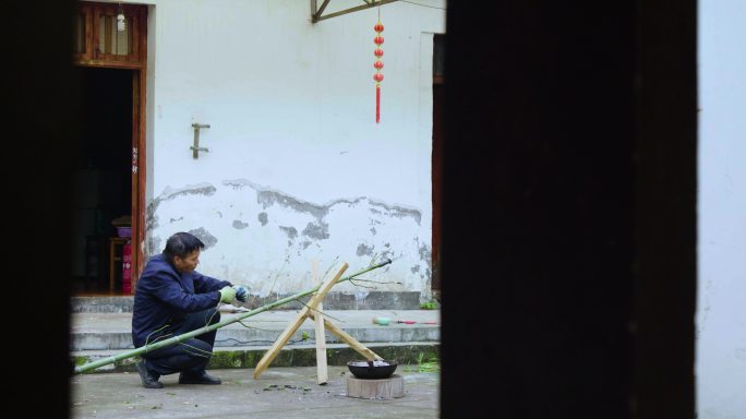 传统工艺 古代兵器 竹子加工 民间匠人