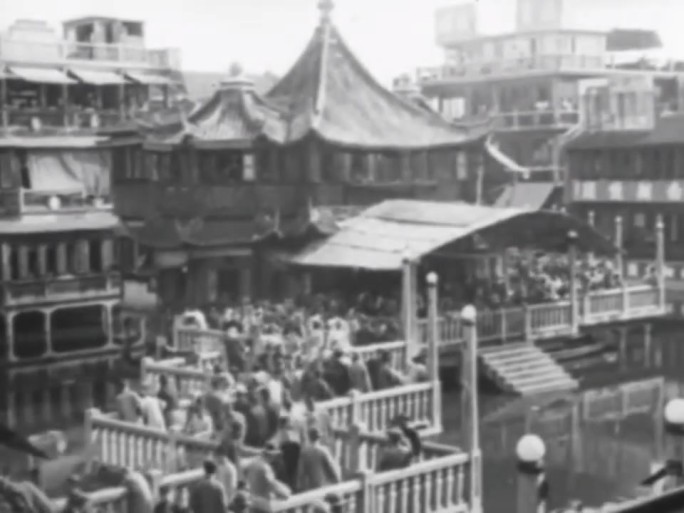 1934年上海街头