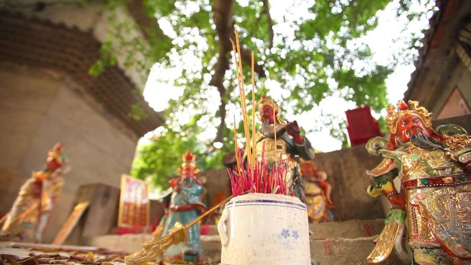 关二爷 关帝 祭拜 土地庙  关羽