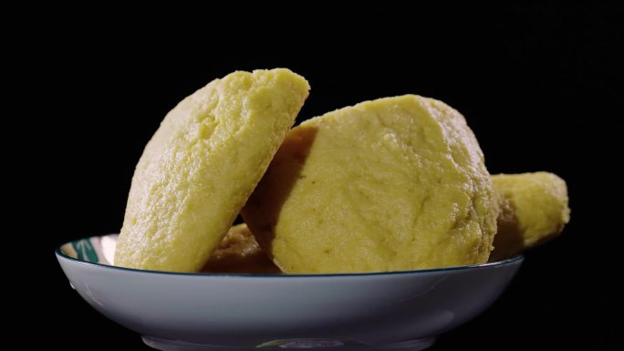 4K原创玉米饼子素材