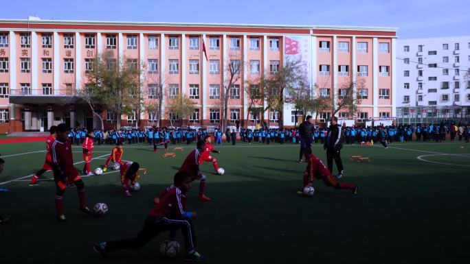 集体活动 足球训练 足球比赛