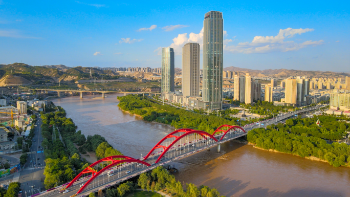 【兰州4K】城市航拍合集05