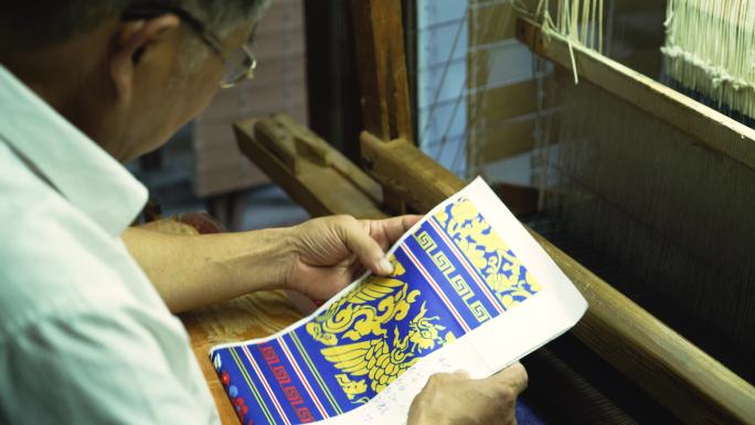 织布机 传统工艺 手工纺织 纺织厂