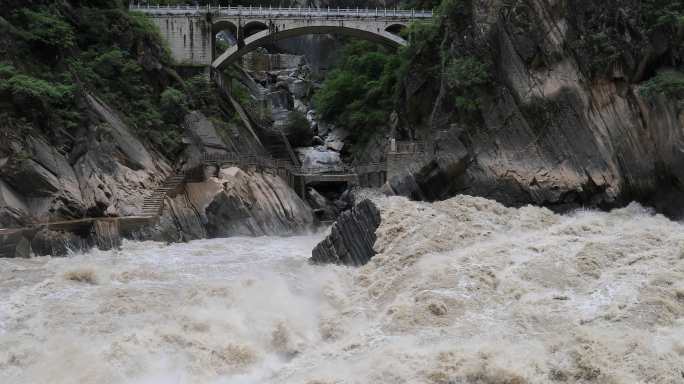 虎跳峡黄河壶口瀑布河流奔腾旅游中国地理