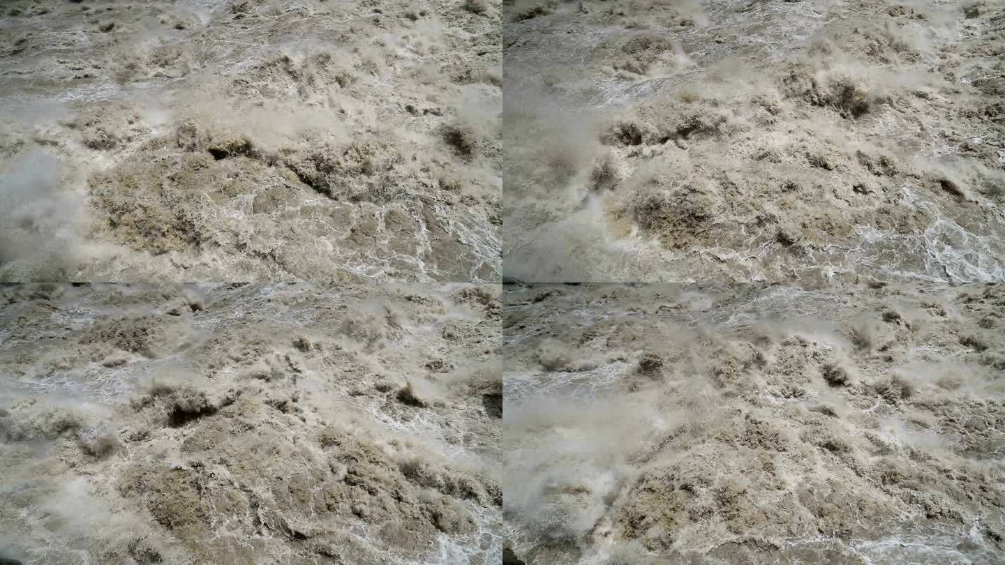 虎跳峡黄河洪水