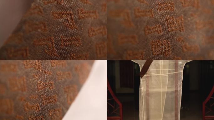 传统工艺 成衣展示 丝绸制品 巧手工匠