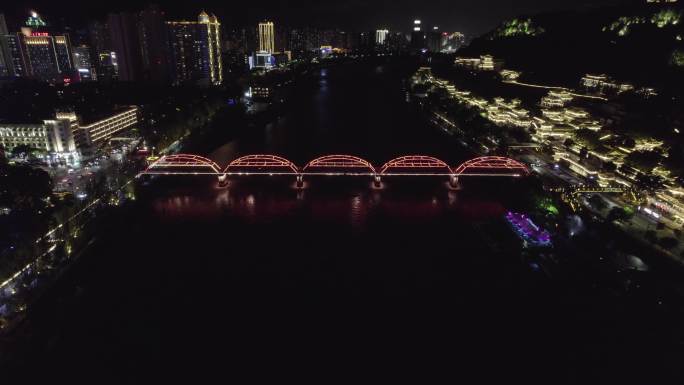 【4K】兰州一河两岸夜景2