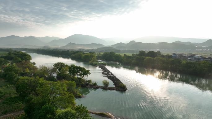 湖南省永州市江华瑶族山水墨画