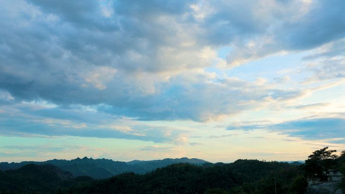 湘西大山德夯大峡谷延时合集