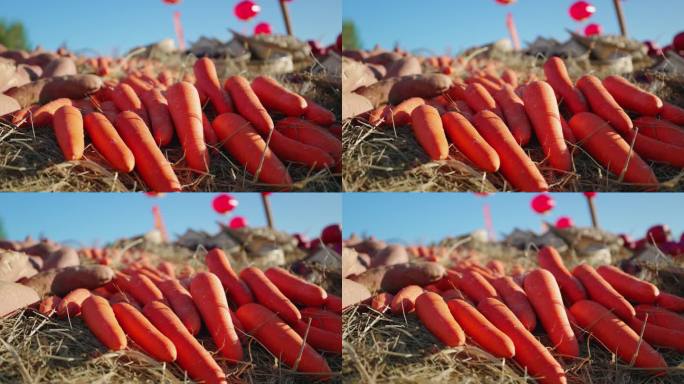 4k丰收的季节胡萝卜