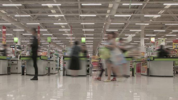 顾客在超市柜台付款的时间间隔