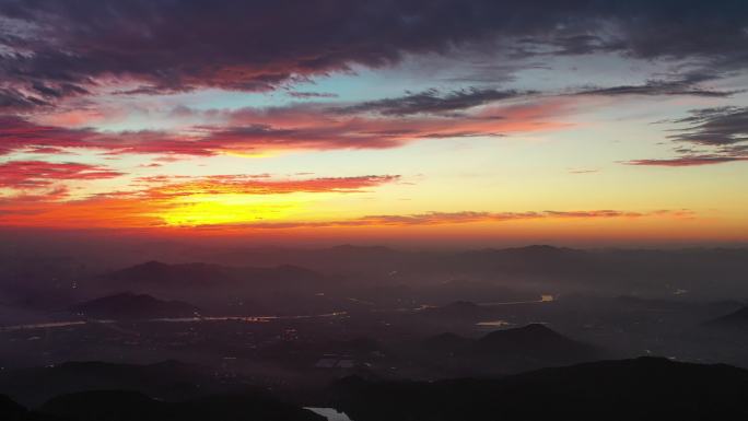 寺坞岭日出4k