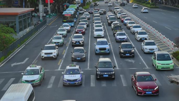 城市道路交通车流