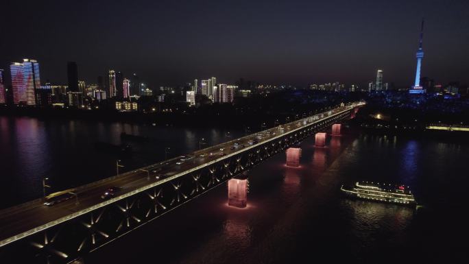 【4K】武汉长江夜景