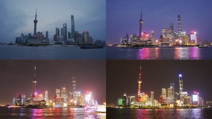 原创上海地标延时4K