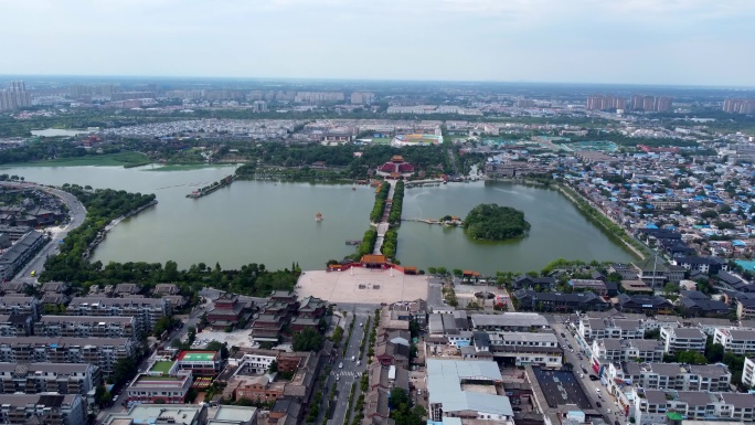 开封市 鼓楼广场 大相国寺 龙亭公园