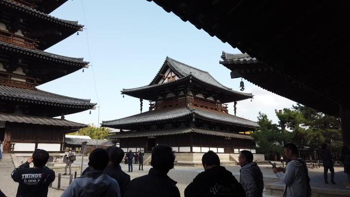 日本 奈良 法隆寺